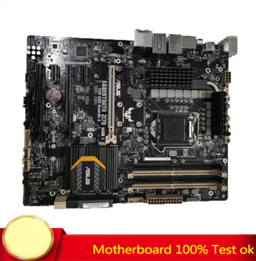 100% Testeded For Asus Sabertooth Z170 Mark 1 Motherboard Supports I7 7700K 64Gb
