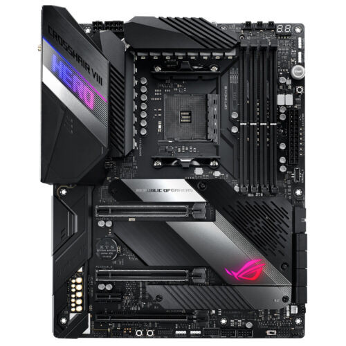 Asus Rog Crosshair Viii Hero(Wi-Fi) Motherboard Amd X570 Am4 Ddr4 128Gb Sata3