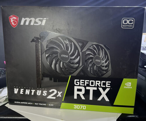 Msi Gaming Graphics Card Ventus 2X Geforce Rtx 3070 8Gb