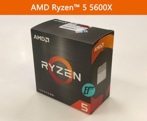Amd Ryzen 5 5600X 6-Core 12-Th Processor Chinese Box y Ship In Hand