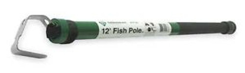 GREENLEE FP12 Fish Pole, 1 1/4 In x 12 Ft L, Fiberglass