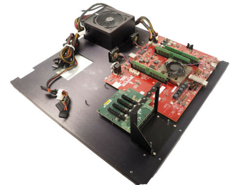 Testing Computer Cpu Broadcom Tk1713 48Gb Ddr-4 2400 Mhz 4 Pci 500W Psu