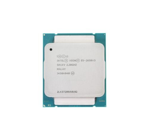 2X Intel Xeon E5-2658 V3 Cpu Processor 12 Core 2.20Ghz 30Mb L3 Cache 105W Sr1Xv