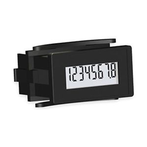 Hour Meter, LCD, 0-9999999.9, 3-30VDC