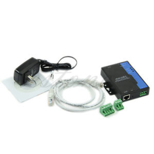 New RS485 RS232 RS422 To Ethernet TCP/IP Serial Device Server Converter