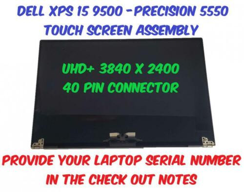Dell Oem Xps 9500 Precision 5500 Uhd Touch Screen Assembly W9F11