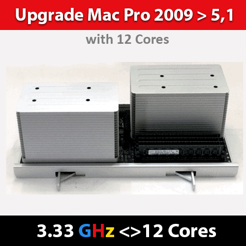 2009 Mac Pro | Cpu Tray | 3.33 Ghz 12 Cores | Model Id 4,1 5,1 | 128Gb Ram