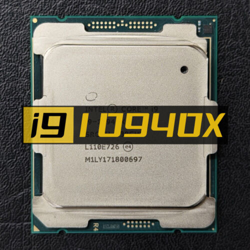 Intel Core I9-10940X Srgsh 3.3Ghz 14Cores 165W Lga 2066 Cpu Processor