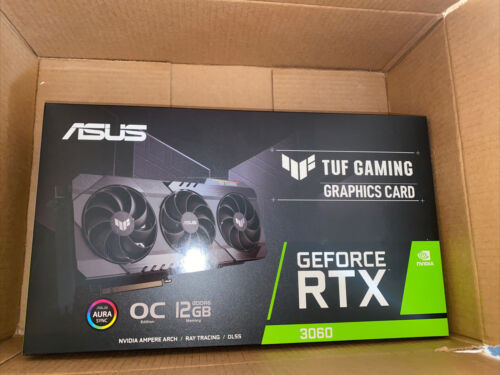 Asus Tuf Gaming Geforce Rtx 3060 V2 Oc 12Gb Tuf-Rtx3060-O12G-V2-Gaming