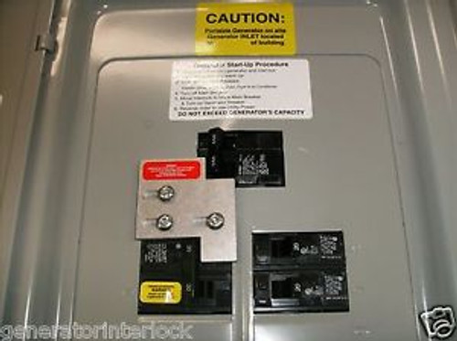 MUR-100 Murray Siemens Generator interlock kit 100 Amp panel Transfer switch