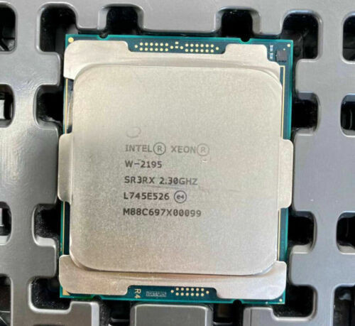 Intel Xeon W-2195 Processor 2.3Ghz 18-Core 36-Ths 24.75Mb Lga-2066 Tdp 140W