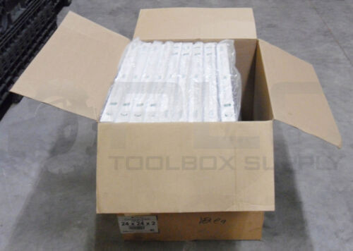 New Box Of 9 Glasfloss Zln242424Ac Air Filters Merv8 24X24X2