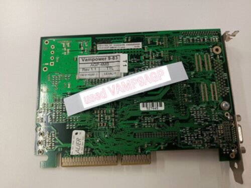 Used Vamp9Agp Rev: 1.2  With Warranty