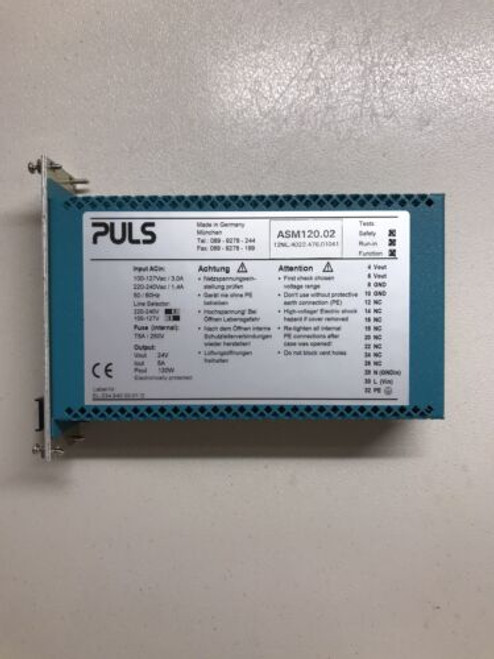 Puls Power Supply 24V 5A 120W (Asml 4022.476.01041)