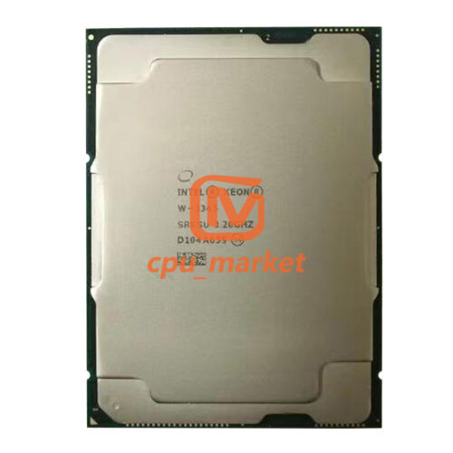 Intel Xeon W-3345 Qs Special 20C 3.2Ghz 30Mb 250W Lga4189 Ddr4-3200