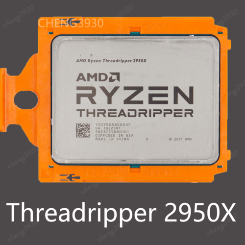 Amd Ryzen Thripper 2950X 3.50 Ghz 16 Cores 32 Ths 180W Cpu Processor