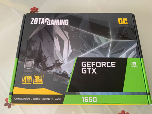 Zotac Geforce Gtx 1650 4Gb Gddr6 Graphics Card Oc Edition (Ztt16520F10L)