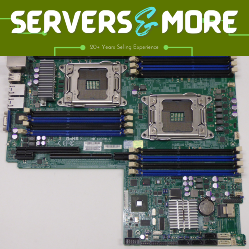 Supermicro X9Drw-If Server Board | Dual Intel Xeon E5-2697 V2 | 256Gb Ddr3 Ecc