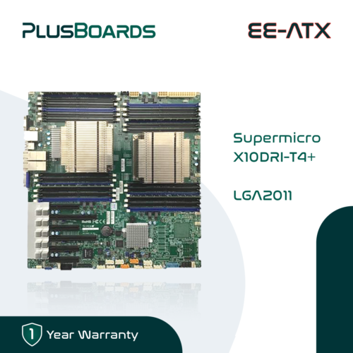 Supermicro X10Dri-T4+ Lga 2011 Ee-Atx Motherboard With 2X E5-2650 V4 32Gb Memory