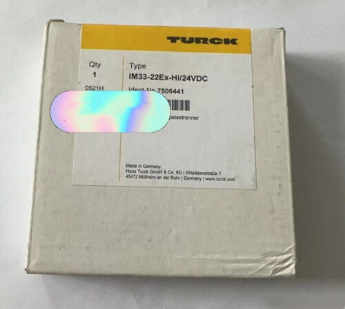 1Pcs New Im33-22Ex-Hi/24Vdc 7506441
