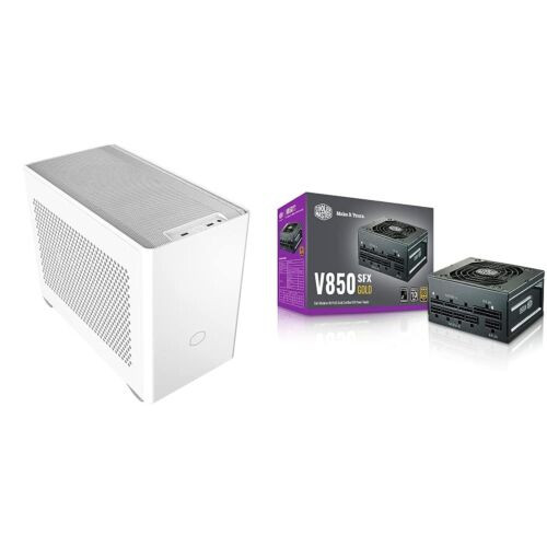 Cooler Master Nr200 White Sff Small Form Factor Mini-Itx Case & V850 Sfx Gold