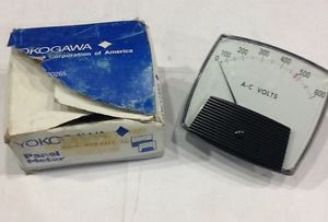 250444XXXX/UL Current Transformer A-C Volts Meter 0-600 ACV 480V (NEW)