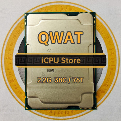 Intel Xeon Platinum 8368 Es Qwat 2.2Ghz 38C/76T 57Mb 270W Lga4189 Cpu For C621A