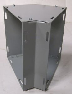WIEGMANN L101045 Lay-In Wireway 45 deg Elbow 10 x 10 Screw Cover
