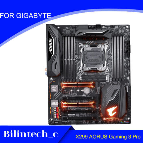 For Gigabyte X299 Aorus Gaming 3 Pro Lga2066 256Gb X299 Motherbroad Test Ok