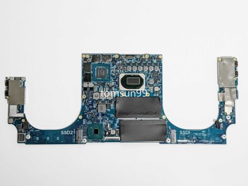 Motherboard For Dell Xps 17 9700 19749-1 I7 W-10885M Cpu Gtx1650Ti / T2000 4Gb