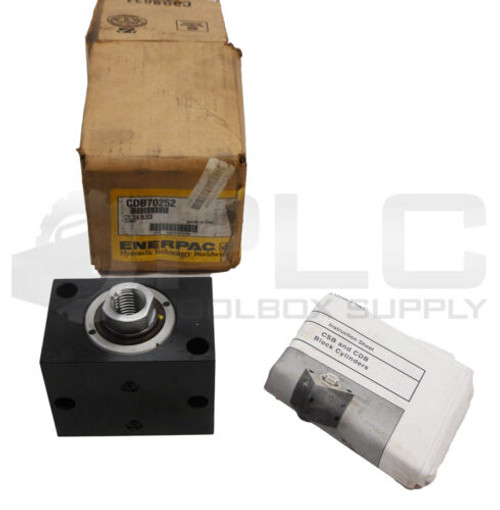 New Enerpac Cdb70252 Block Cylinder 0208C