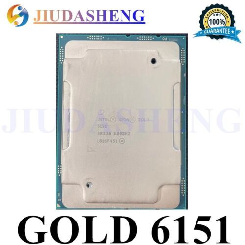 Intel Xeon Gold 6151 3.0Ghz 18 Core 36 Ths Cpu Processor