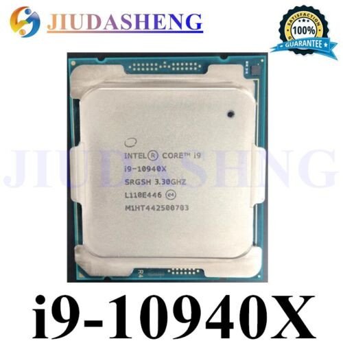 Intel Core I9-10940X Srgsh 3.3-4.6Ghz 14Cores 28T Lga 2066 Cpu Processor 165W