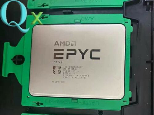 Amd Epyc 7452 Socket Sp3 Cpu Processors 32-Core 2.35Ghz 128Mb 155W 100-000000057