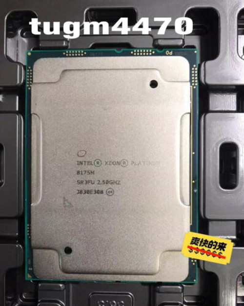 Intel Xeon Platinum 8175M Cpu Processor 2.5-3.1 3.5G 24 Cores 48 Lines