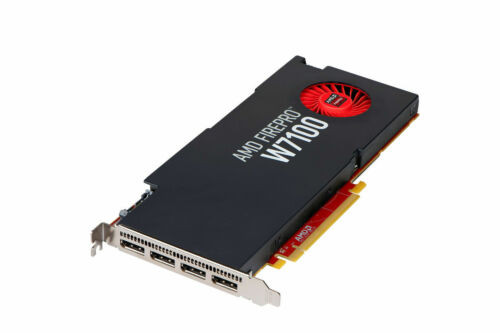 Amd W7100 Firepro Wx100 Series 8Gb Gddr5 Pcie 3.0 Workstation Graphics Card