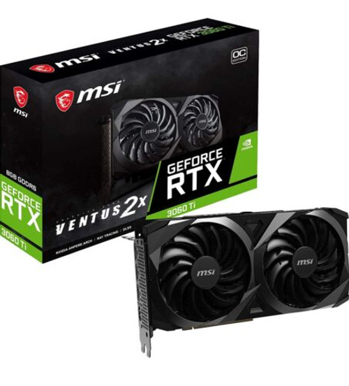 Msi Geforce Rtx 3060 Ventus 2X 12G Oc Ddr6 Gaming Graphics Card