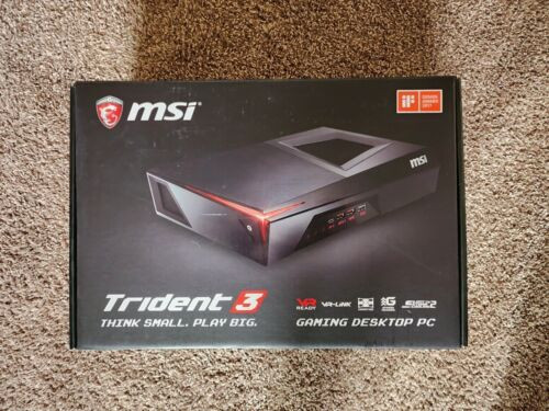 Msi Trident 3 Gaming Pc Intel Core I5-7400 8Gb Ram 1Tb Hdd Win10 Gtx 1060 Gpu