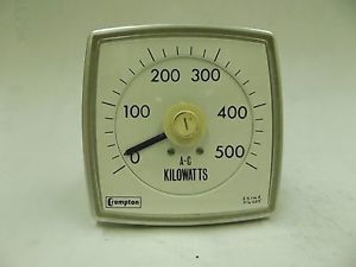 016-055 Crompton AC Kilowatts Panel Board Meter