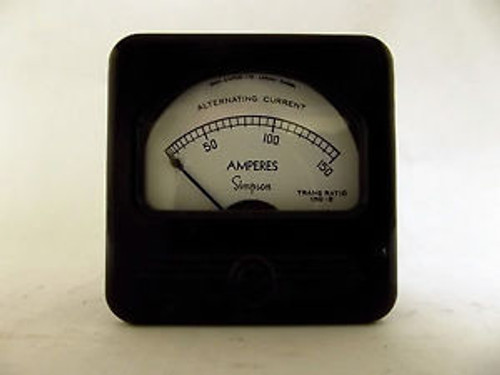 182L SIMPSON AC PANEL VOLTMETER