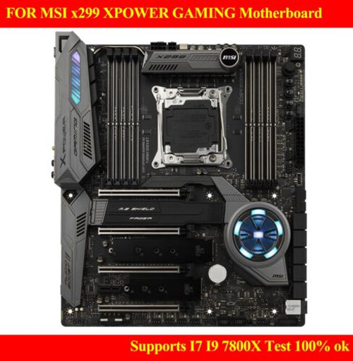 For Msi X299 Xpower Gaming Ac Motherboard Supports I7 I9 7800X 100% Tested Work