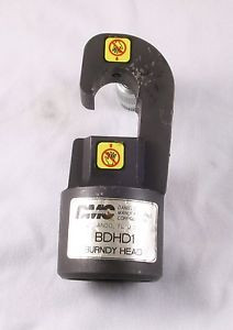 DMC Daniels Hydraulic Crimping Burndy Head No. BDHD1