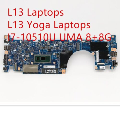 Motherboard For Lenovo Ideapad L13/L13 Yoga Laptop I7-10510U Uma 8+8G 5B20S72249