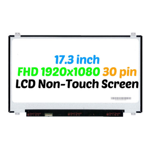 17.3" Screen For Hp Envy 17-N062Na 17-N103Nl 17-N113Tx Lcd Display Fhd Non-Touch