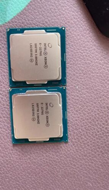 Intel Xeon E-2276G Processor Cpu 6-Core 3.80Ghz~4.90Ghz Lga-1151 Tdp-80W