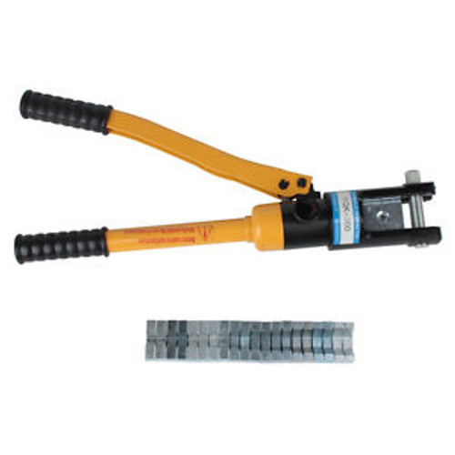 16 ton Quick Force Hydraulic Crimper Cable Wire Crimping Tool Kit Plier 16 ton Quick Force Hydraulic Crimper Cable Wire Crimping Tool Kit Plier