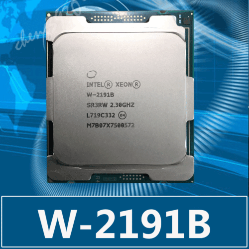 Intel Xeon W-2191B 2.3 Ghz 18-Core 36-Th Lga 2066 Sr3Rw Cpu Processor