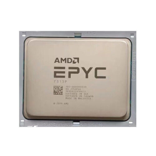 New Amd Epyc 7313P Unlocked 16Cores 32Ths 3.0Ghz-3.7Ghz 128Mb 155-180W