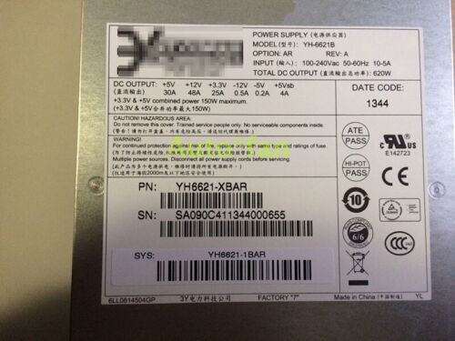 Power Supply Model Yh6621, Suitable For 2U 3U 4U Chassis