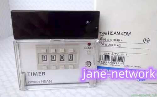 New H5An-4Dm Timer 99.9S-9999H 12-24V-Dc